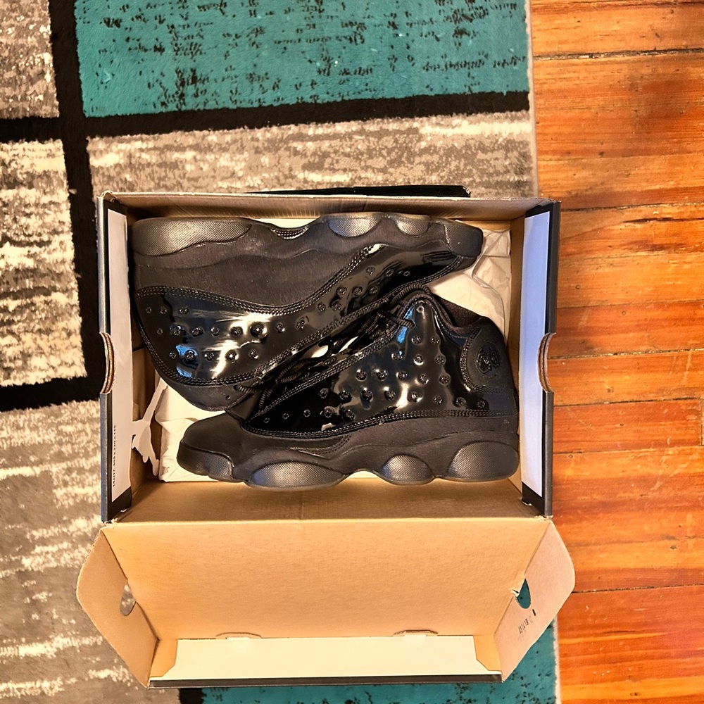 Jordan Air 13 Retro Black Sneakers